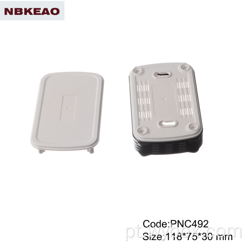 Caixas de plástico eletrônicas de montagem em superfície, blocos de terminais integrados, wi-fi rede moderna, caixa de plástico abs